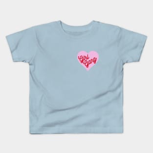 Girl Gang Heart Pocket Shirt Kids T-Shirt